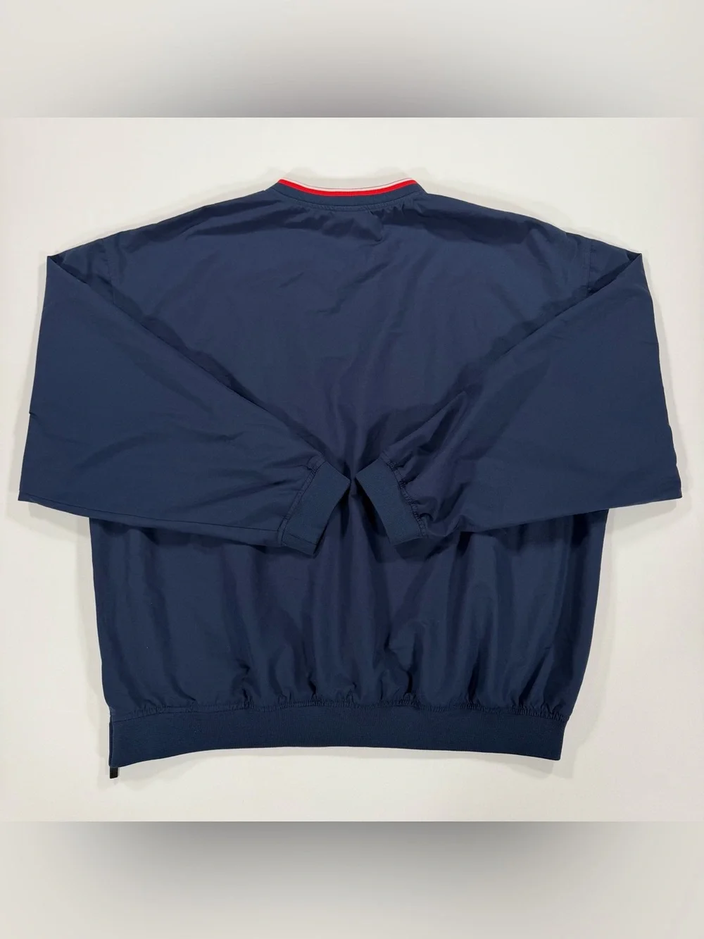 Vintage Nike Team Fresno State Bulldogs Windshirt Jacket Pullover XXL Navy Y2K